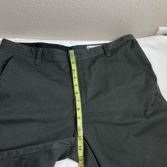 Volcom Frickin Modern Stretch Chino Gray Shorts 34 - Picture 13 of 15